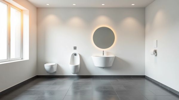 Un choix étonnant pour des toilettes sèches publiques efficaces